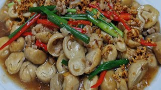 เห็ดฟางผัดน้ำมันหอย Asia Food Secrets