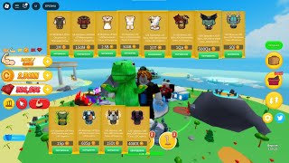Купил 14 стадий подряд в Get Guge Simulator в Roblox!✔