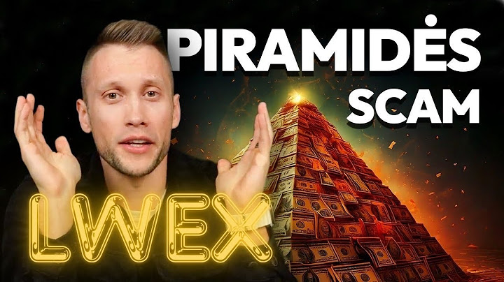 LWEX PIRAMIDĖ SUGRIUVO! Tūkstančiai prarado pinigus