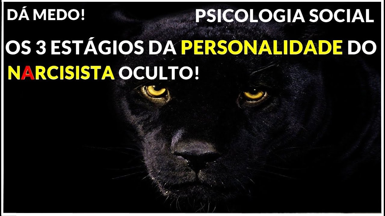 OS 3 ESTÁGIOS DA PERSONALIDADE DO  NARCISISTA OCULTO