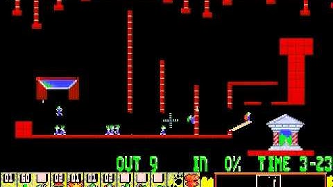 DOS Oh No! More Lemmings Wicked 8 A TOWERING PROBLEM