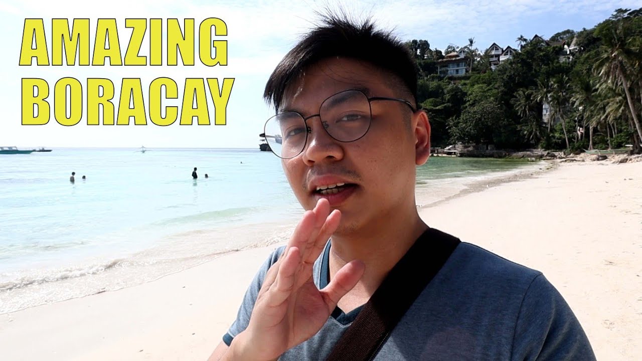 I went to BORACAY for food & travel.