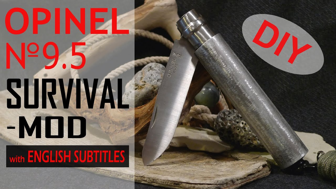Opinel N° 9.5 "Survival Messer" 😉 Knife Mod