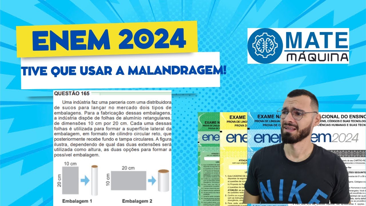 Enem 2024 Uma indústria faz uma parceria com uma distribuidora de sucos ...