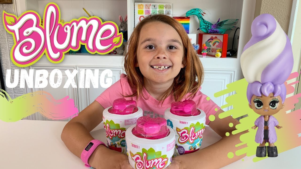 Blumes Go Pop! Blume Dolls Unboxing (x 3) Part One - YouTube