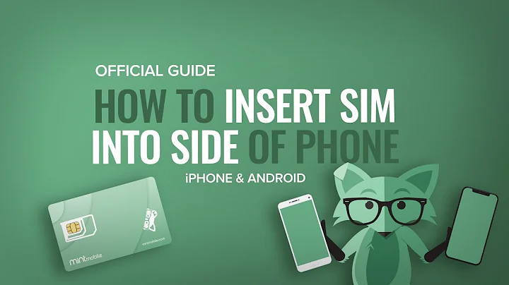 How to Insert Your SIM (Side) | Mint Mobile