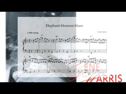  Elephant Blossom Blues  - Gene Harris