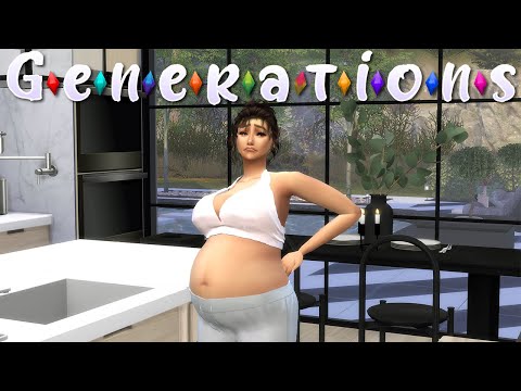 Видео: TWIN PREGNANT WITH TWINS l GENERATIONS l SIMS 4
