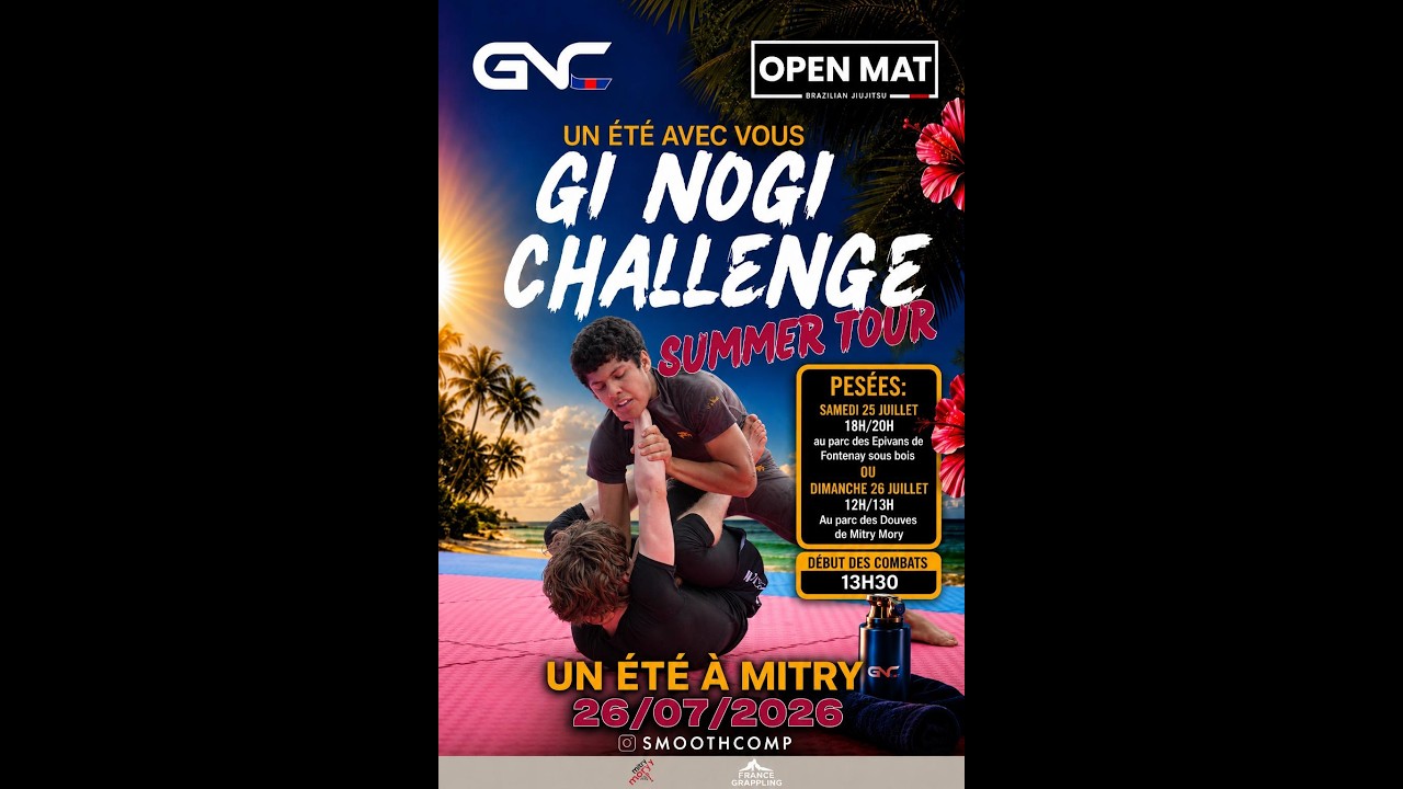 TAPIS 1- GNC SUMMER TOUR 2026 - MITRY-MORY