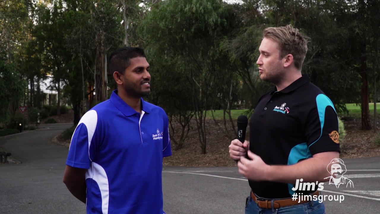 Meet Hashan from the Jim's Handyman family who chats to Joel Kleber about his business - 131 546