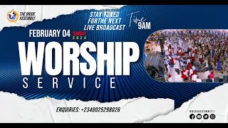 LIVE:  COMMUNION SERVICE  SUN. 4TH  FEB. 2024 BRIDE ASSEMBLY CHURCH LAGOS screenshot 4