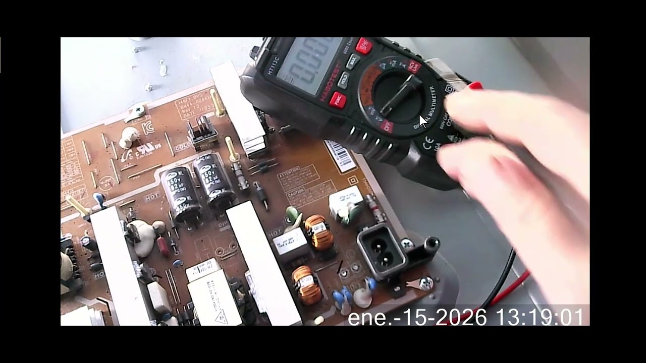 REPARANDO TV SAMSUNG 46 PULGADAS MODELO LN46D550K1F