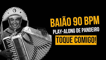 Pandeiro Play-Along – Baião (90 BPM)