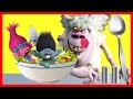 Dreamworks TROLLS BERGENS Chef Makes an Icky Poppy Salad Part 2 with LOL - Ellie Sparkles