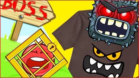 RED BALL 4 NEW LEVEL BOSS cartoon game walkthrough Volume 5 INTO THE CAVE Update level 61 - 75 hack