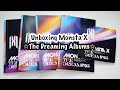 Unboxing Monsta X The Dreaming Albums | All Versions