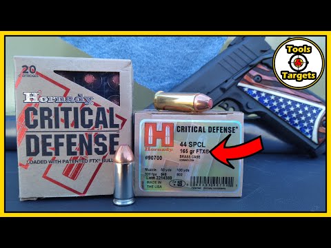 WHEEL vs HAMMER!...44 Special vs .45 ACP!