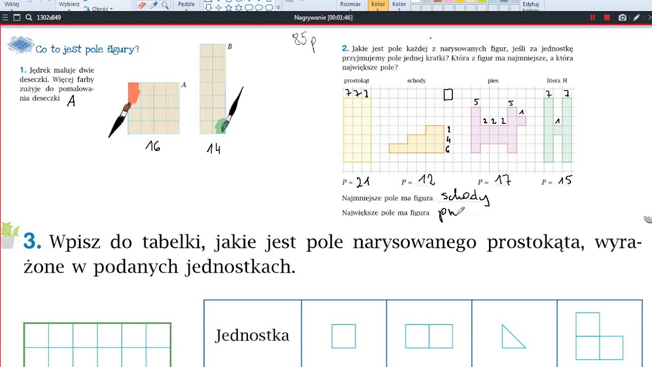 Sprawdzian Wielokąty Matematyka Z Klasą 5 GWO matematyka z plusem klasa 4 z.str. 85 ćwiczenie - YouTube