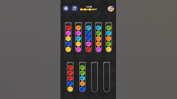 This Should Be Impossible 😱✅ | Ball Sort Puzzle Challenge #shorts #ballsortpuzzle #gameplay