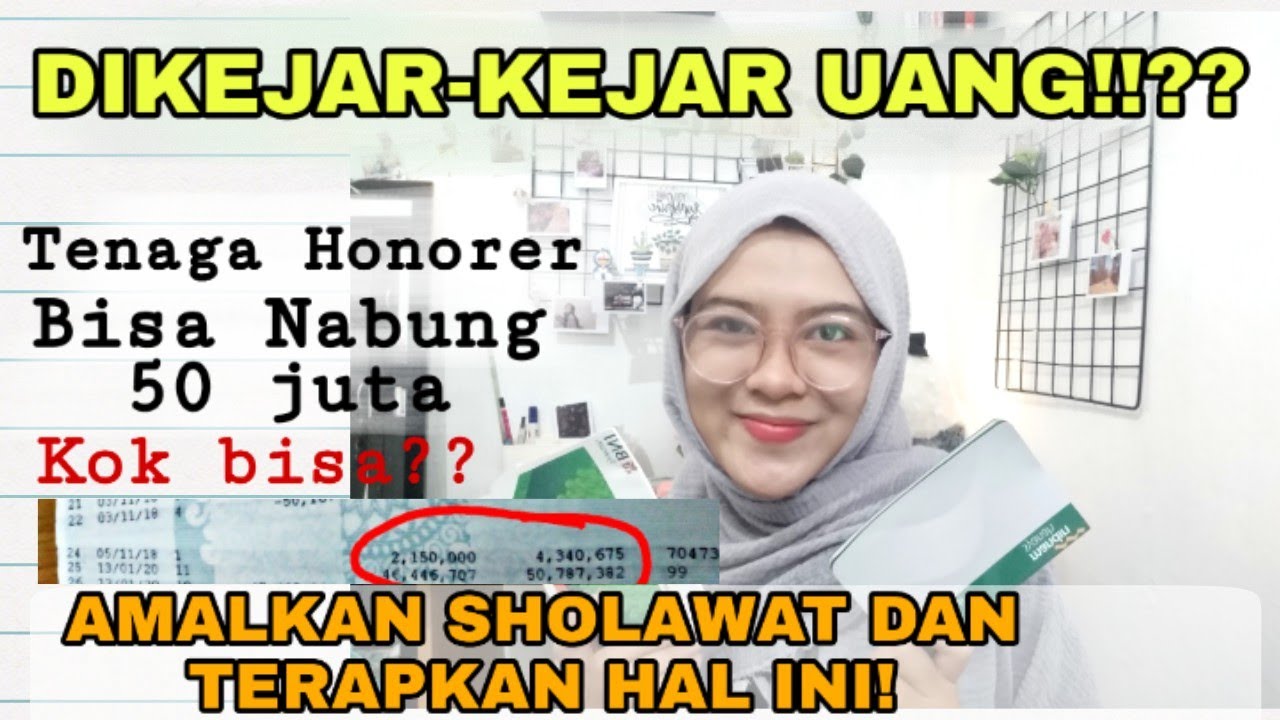 Bersholawat dan Ubah Pola Pikirmu : Uang akan Mengejarmu!