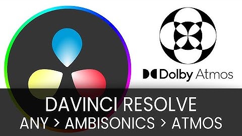 Encode and Decode any sound to Ambisonics using DaVinci Resolve!