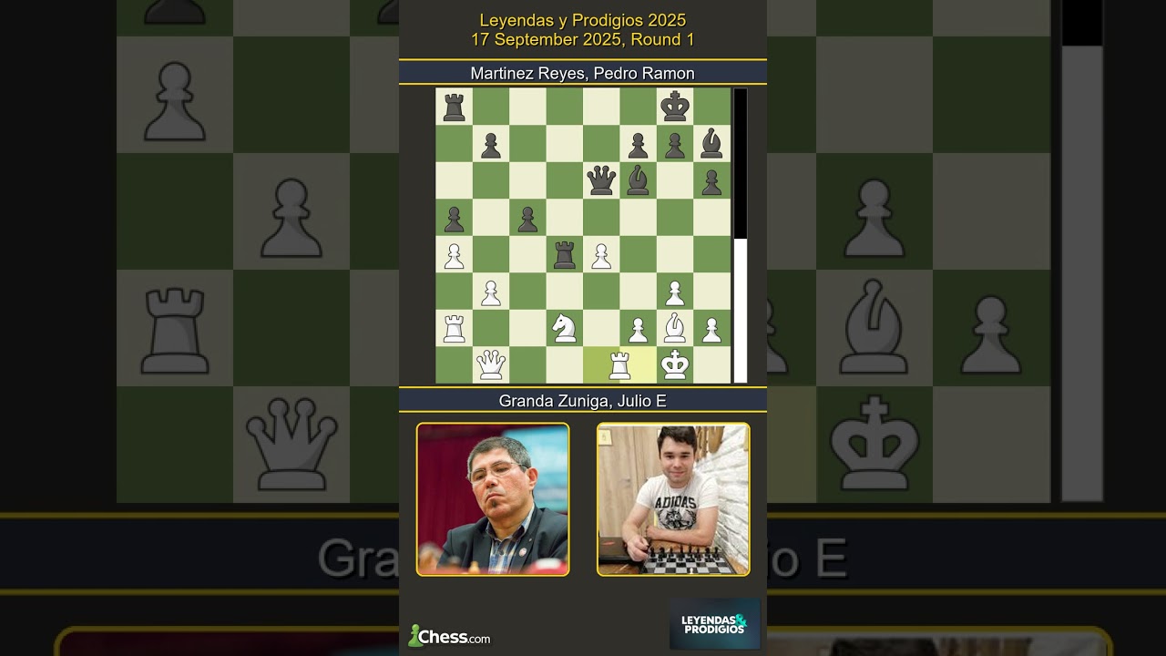 🇵🇪 Julio E Granda Zuniga vs Pedro Ramon Martinez Reyes 🇻🇪 | Leyendas y Prodigios 2025 | Round 1