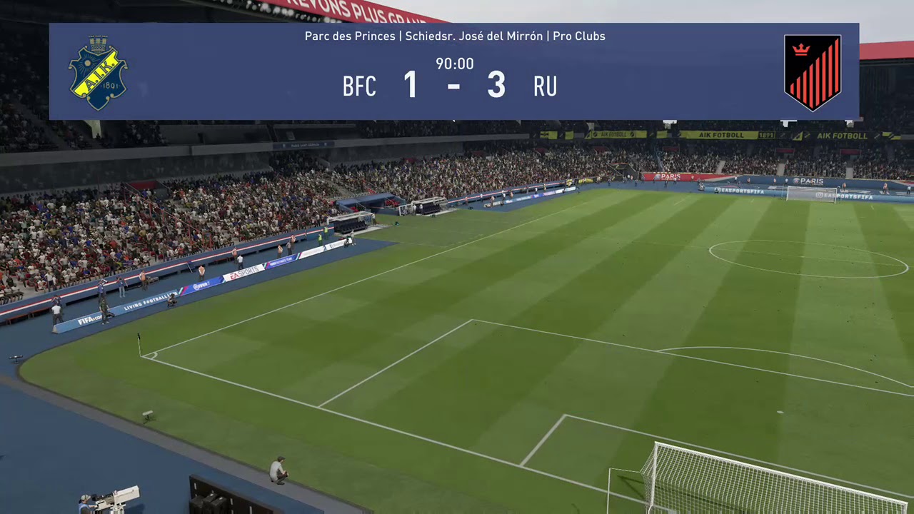 Game Report Pro League Round 1