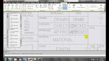 AutoCAD II 25-18 Title Blocks