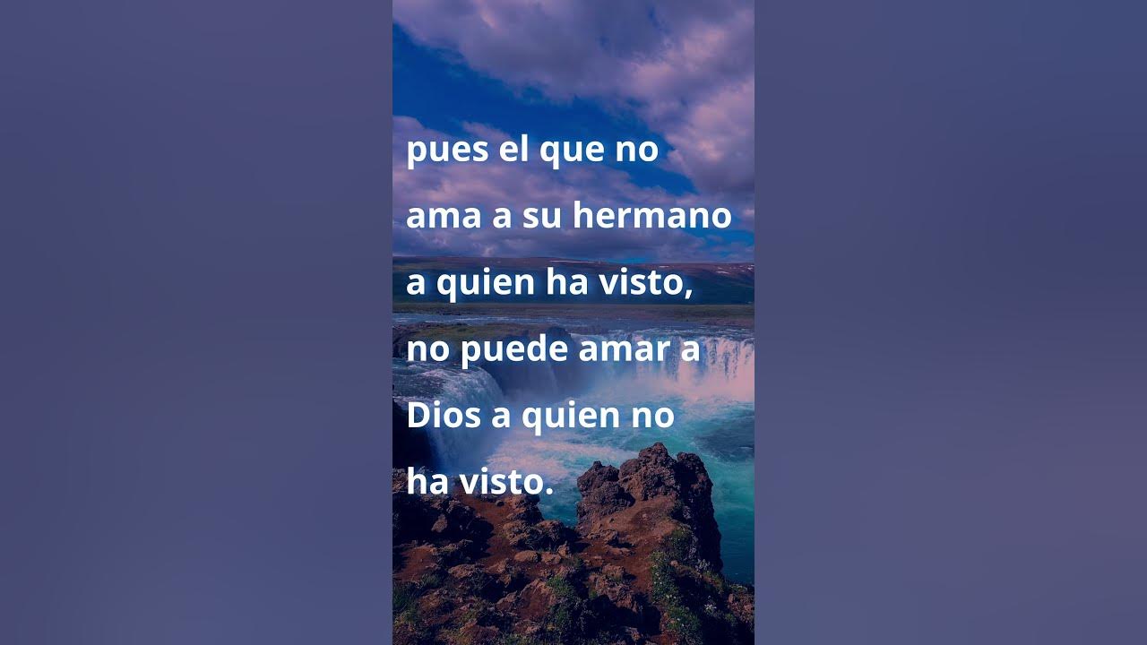Palabra De La Biblia 1 Juan 4 20 YouTube juan-1-12-rv1960-mas-a-todos-los-que-le-recibieron-a-los-que-creen