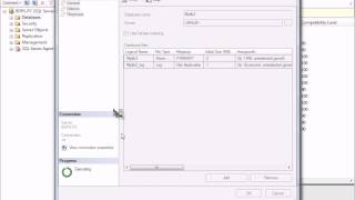 How to Create a new Database in sqlserver 2008
