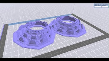 Filament print layers on FlashForge