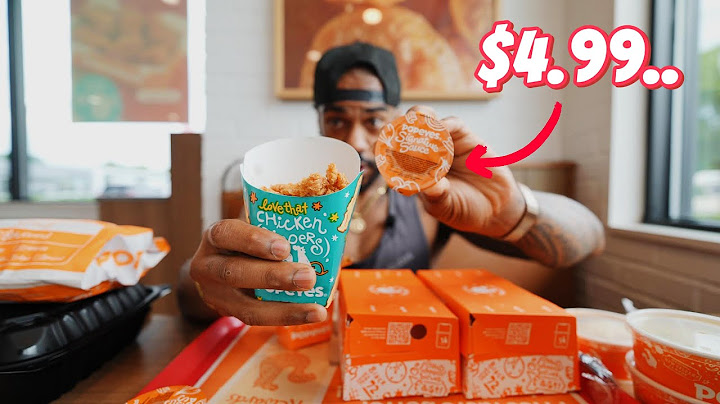 Popeye's New Chicken Dippers are Pointless.