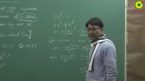 JEE MAIN 2020 KTG and Thermodynamics -01 (7th JAN S1) By SSI Sir B.Tech IIT Delhi