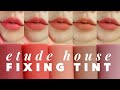 Maskproof 🤭 ETUDE FIXING TINT Swatches & Review | 에뛰드 픽싱틴트 전색상 발색 & 리뷰