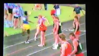 1986 Ohio District Meet 4x400 Mens Final (East Canton)