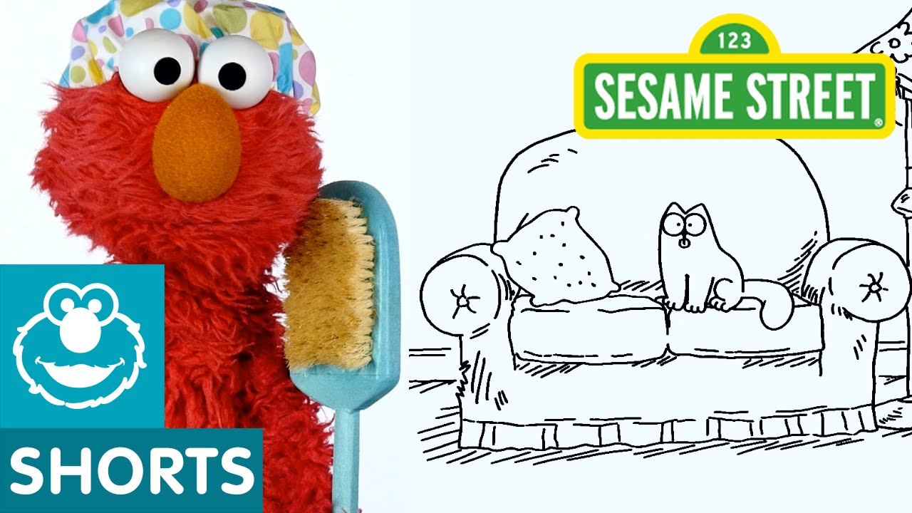 Sesame Street: Simon's Cat and Elmo take a Nap! 