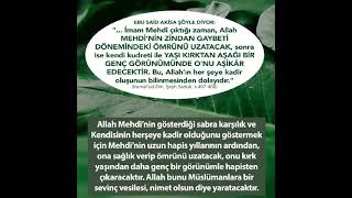 Hz. Mehdi̇ Genç Görünümde Zuhur Edecek