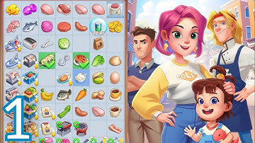 Gossip Street: Merge & Story Gameplay Walkthrough Level 1-4 Part 1 (IOS.Android) #gamingvideos