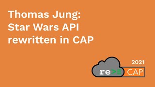 Thomas Jung: Star Wars API rewritten in CAP