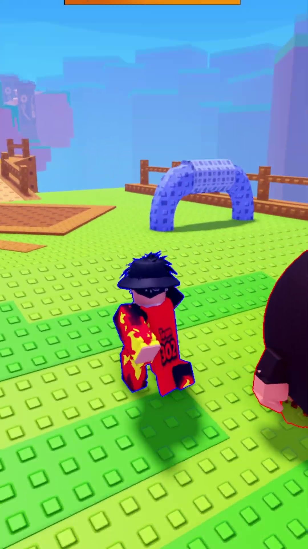 The way bacon rolled ?? #shorts #roblox