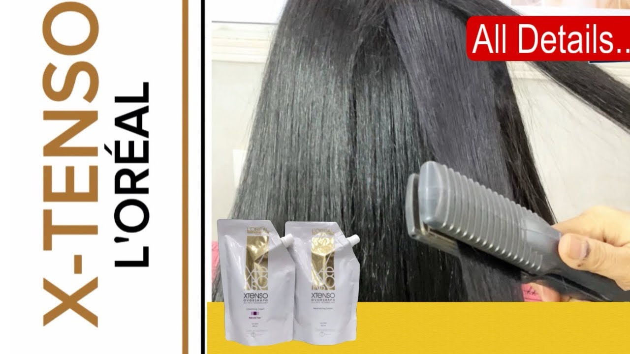 Loreal X- tenso♥️#lorealxtenso #rebonding #hairxtesno #trending #viral #straightening
