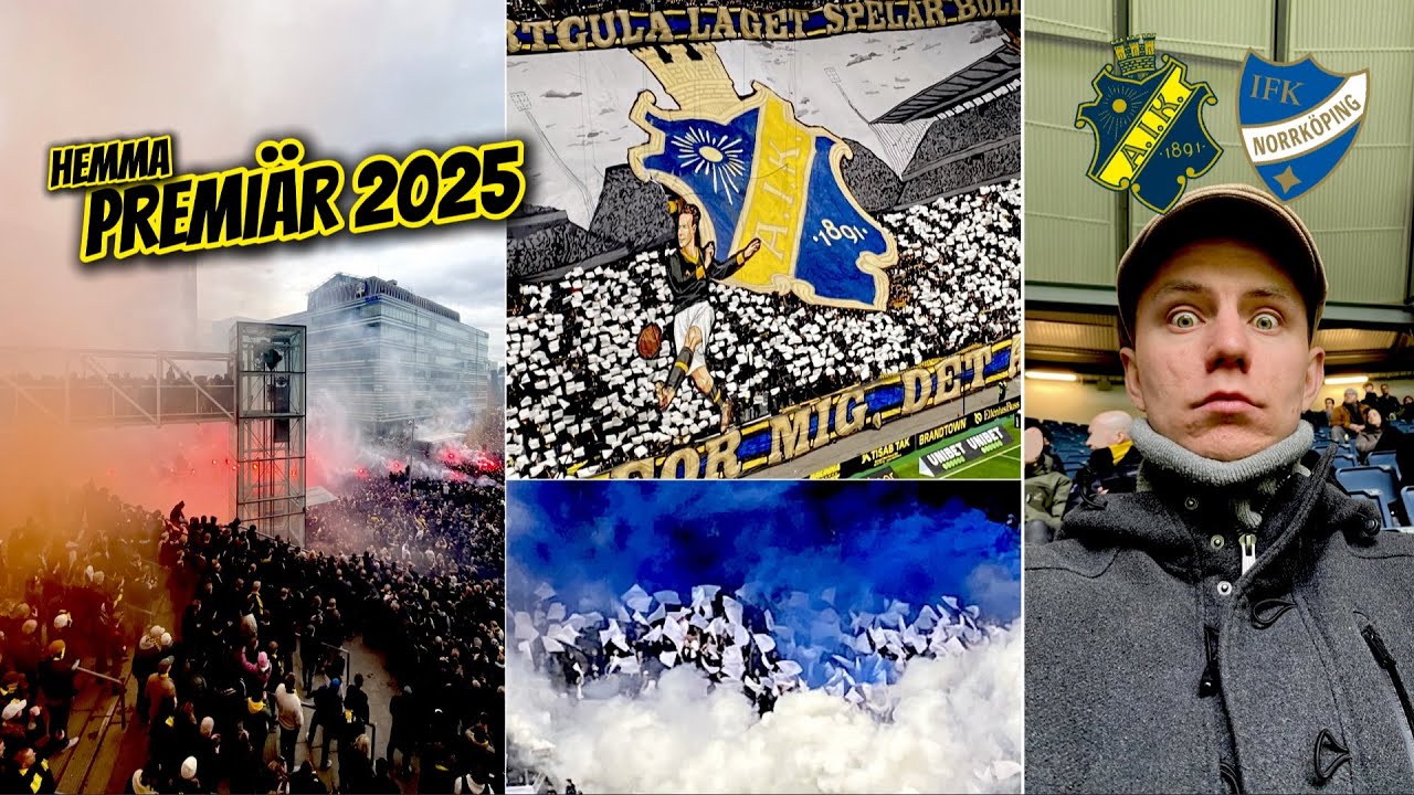 The Supporters Will NEVER Forget This! AIK - IFK NORRKÖPING Bus Reception & Premiere Documentary