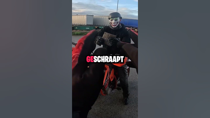 HIJ CRASHED MET ZIJN MOTOR!