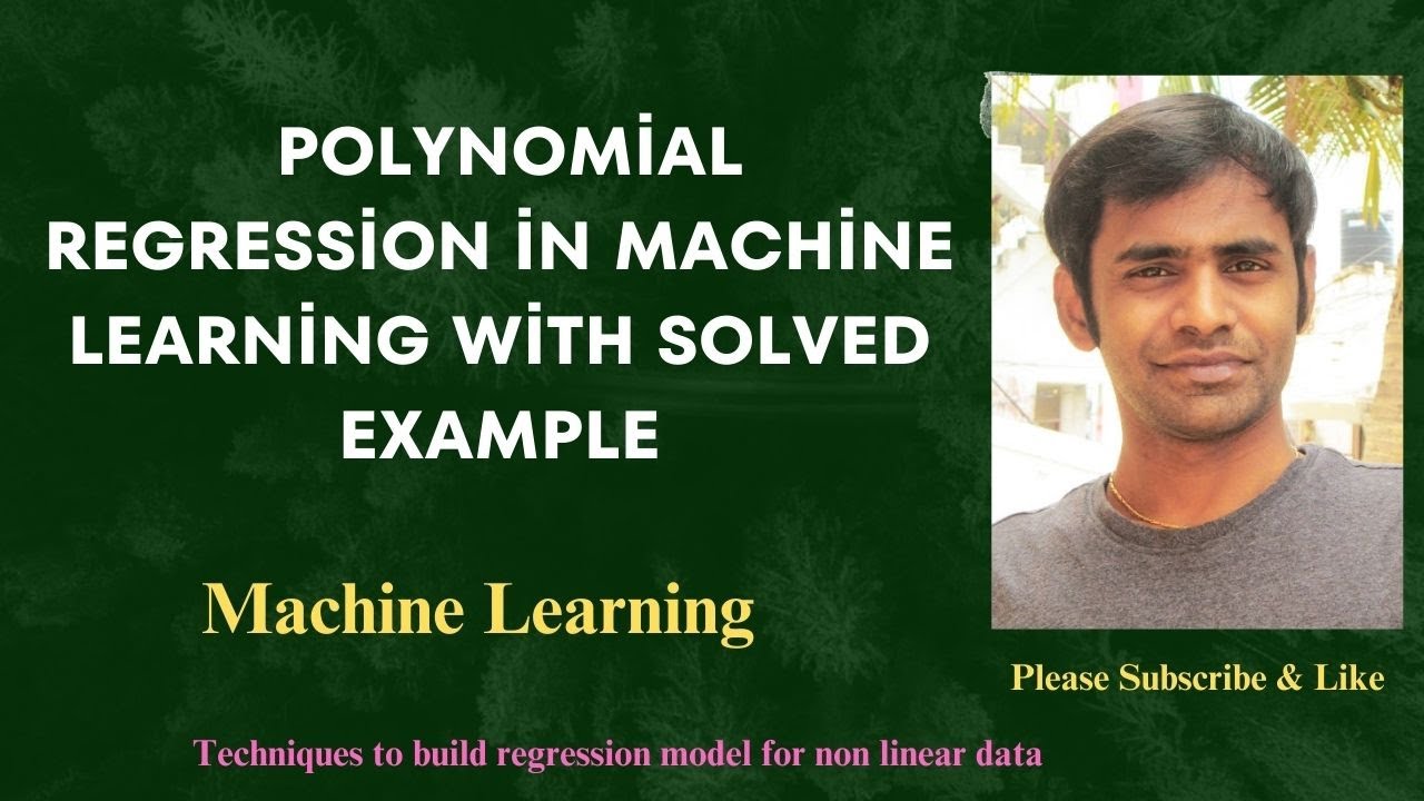 17. Polynomial Regression with example - YouTube