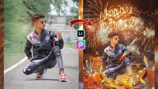 Picsart Diwali Social photo editing 2020 | Diwali Social photo editing in picsart | RK EditZ screenshot 2