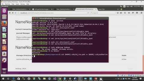 Hadoop Distributed File System under Pseudo Distributed Set up on Ubuntu 16 04