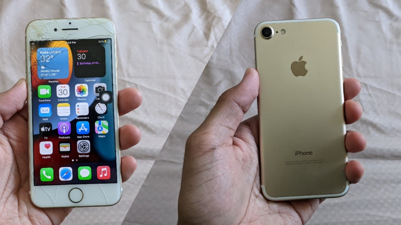 iPhone 7 Gold 32GB Story - YouTube
