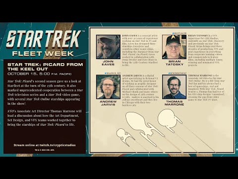 STAR TREK FLEET WEEK - Picard from the Keel Out!