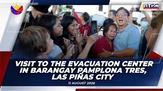 Visit To Verdant Covered Court Evacuation Center