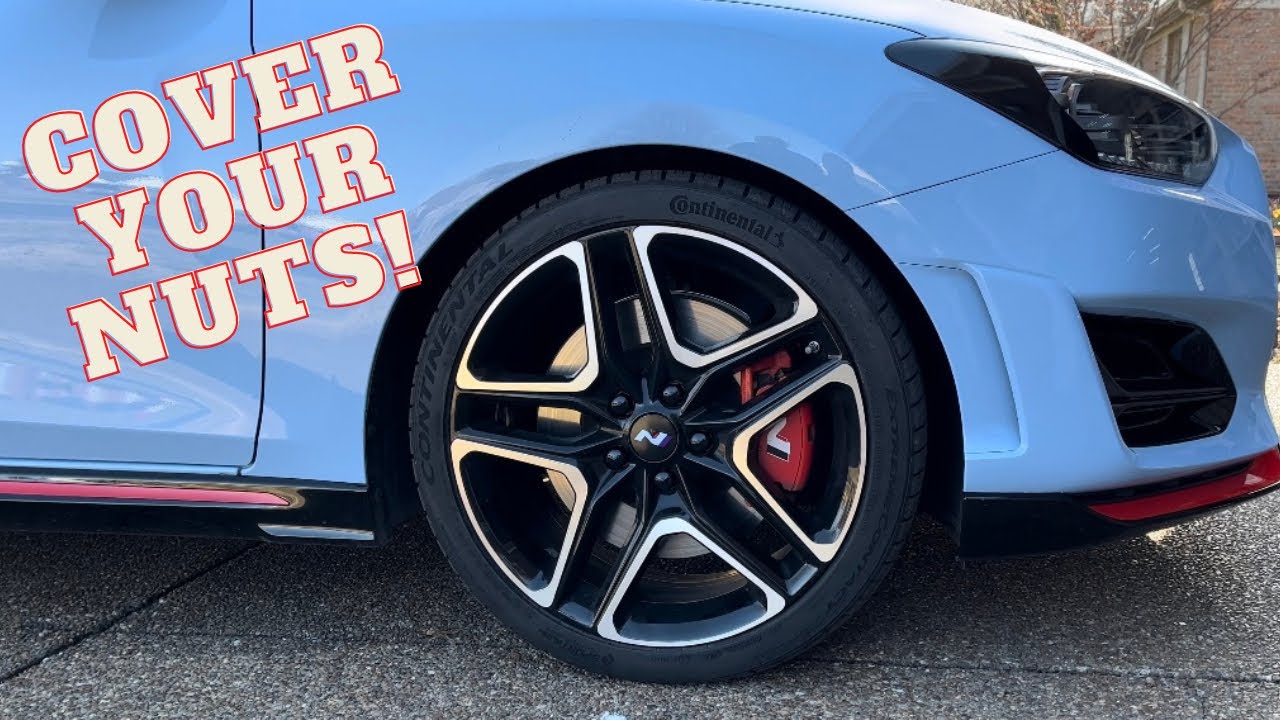 Installing ColorLugs Lug Nut Covers on 2019+ Hyundai Veloster N YouTube